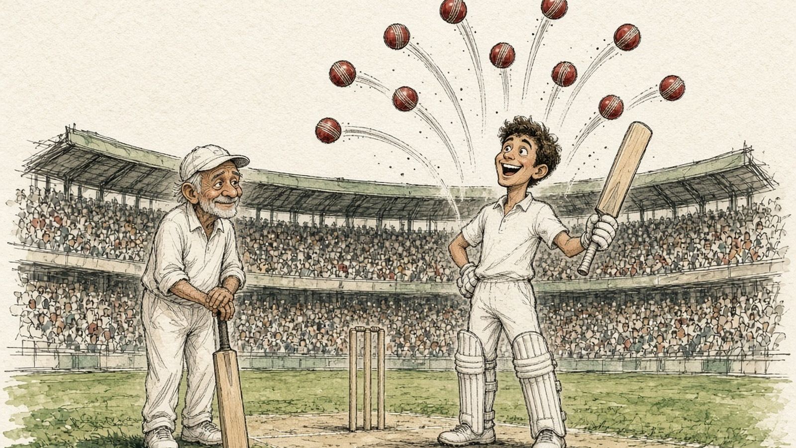 Pakistan Sent Seven Players Home and Accidentally Found a Number Nine Who Hits Nine Sixes